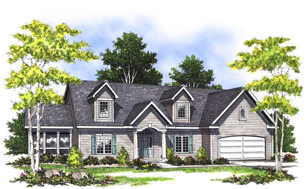 Main image for house plan # 13570