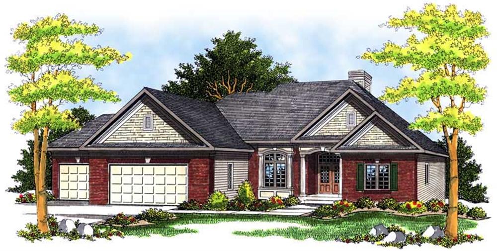 Main image for house plan # 13667
