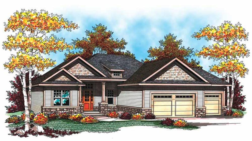 Main image for house plan # 19477