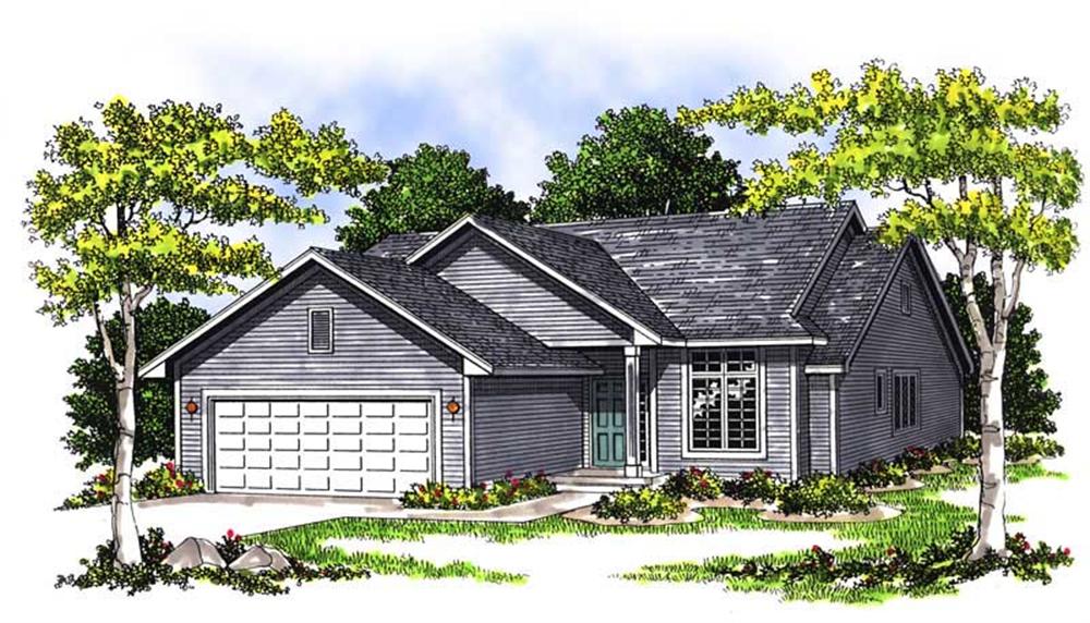 Main image for house plan # 13573