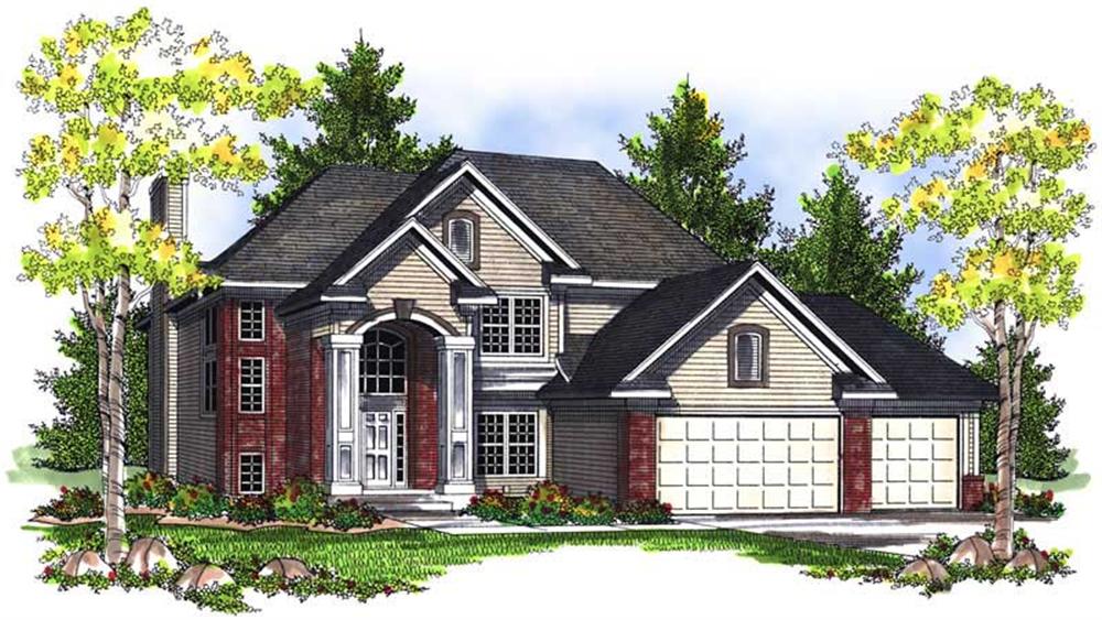 Main image for house plan # 13994