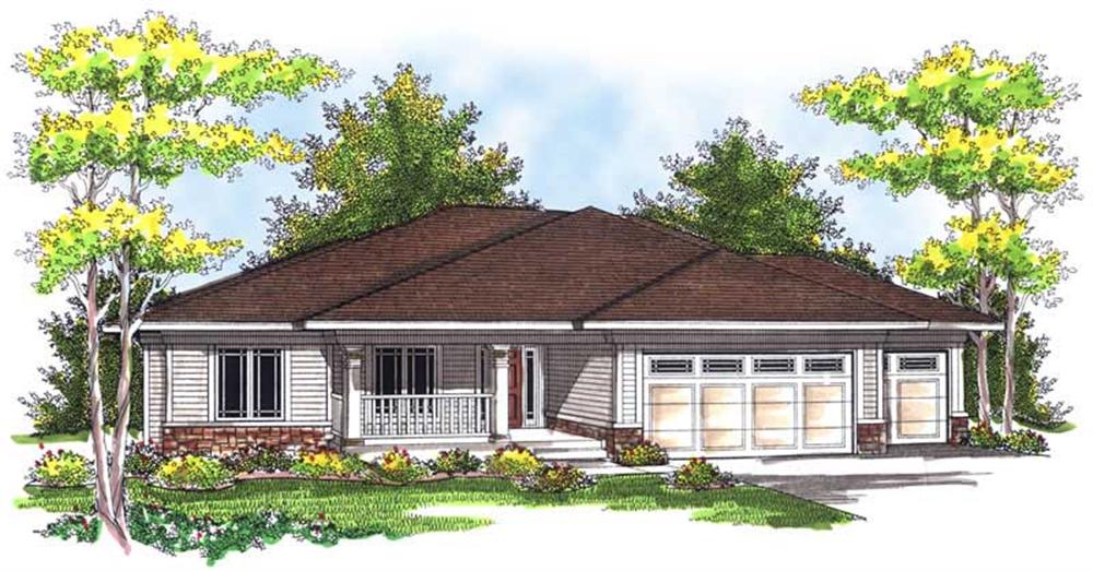 Main image for house plan # 14004