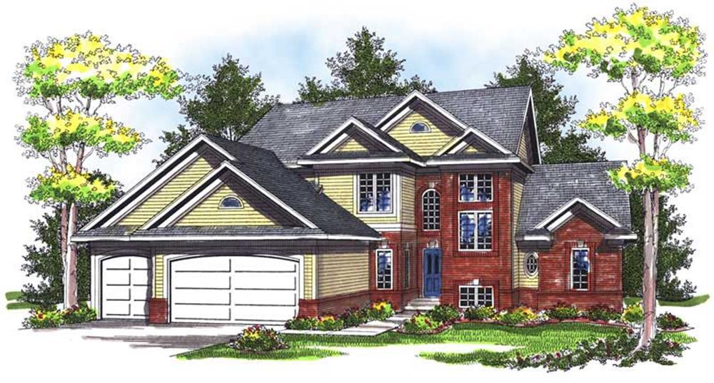 Main image for house plan # 14005