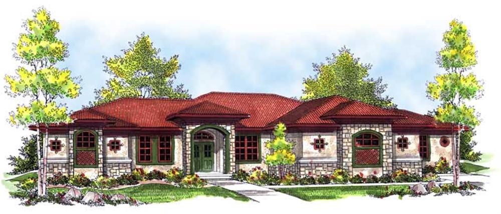 Main image for house plan # 14010