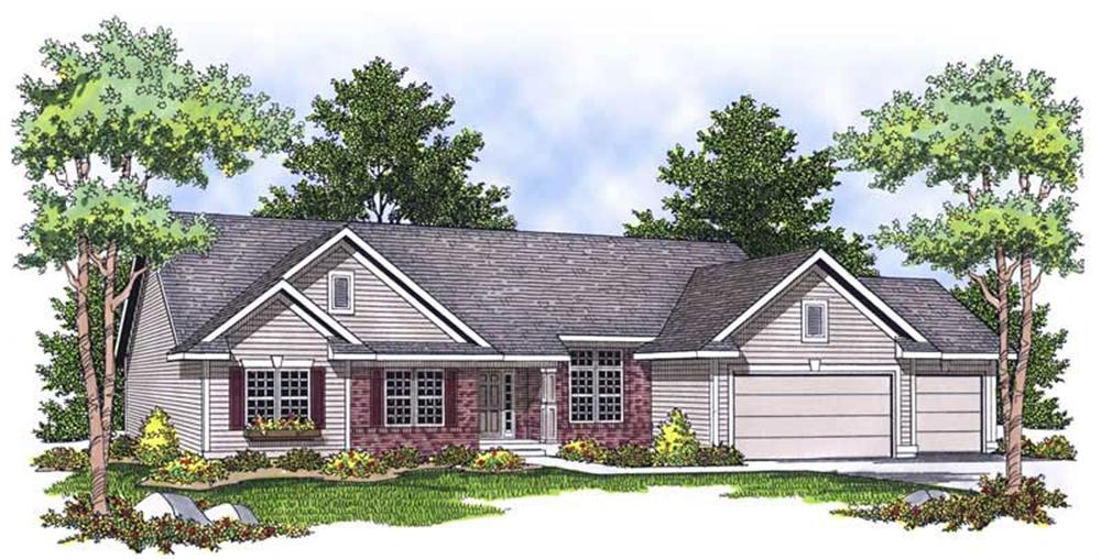 Main image for house plan # 13908