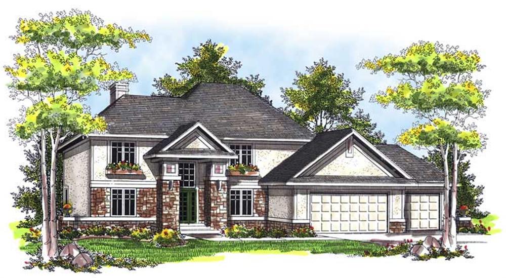 Main image for house plan # 14021