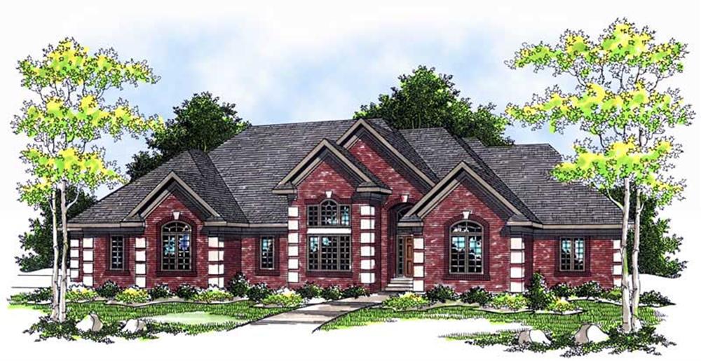 Main image for house plan # 13735
