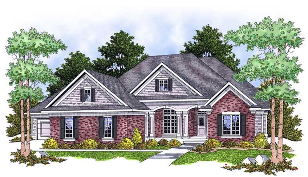 Main image for house plan # 13896