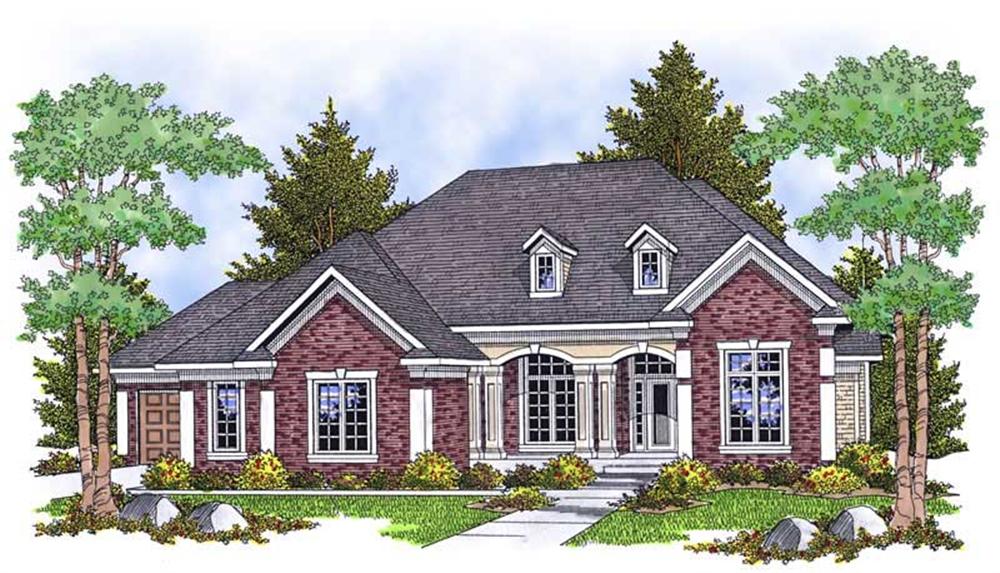 Main image for house plan # 13895