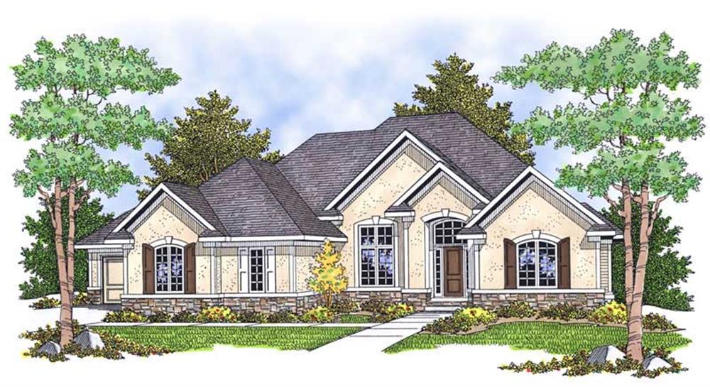 Main image for house plan # 13900