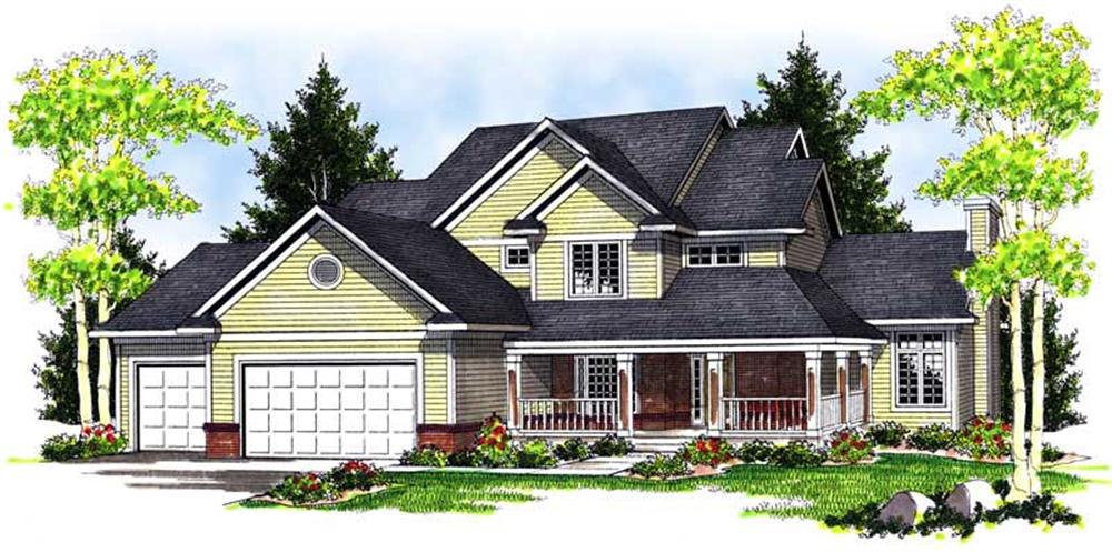 Main image for house plan # 13962