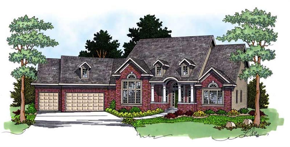 Main image for house plan # 13765