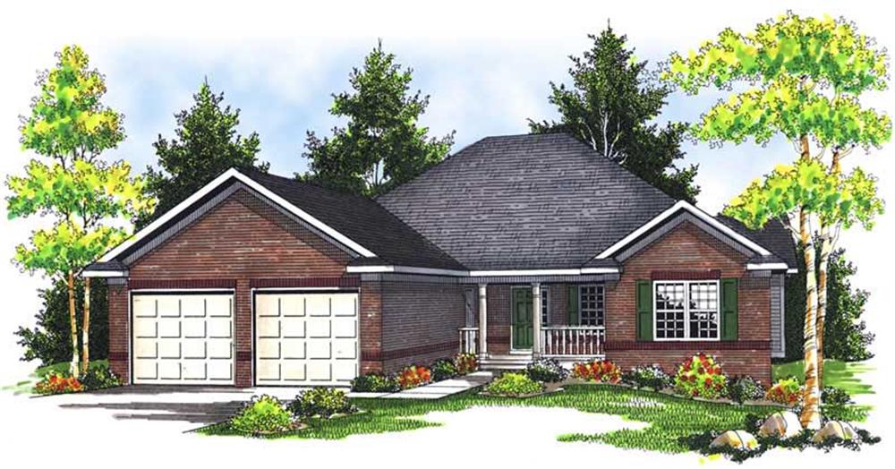 Main image for house plan # 13934