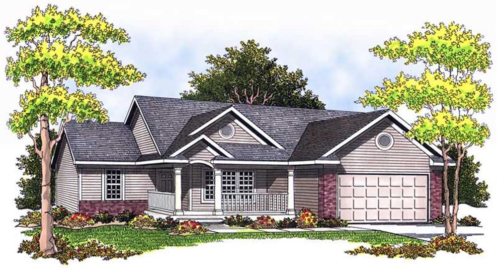 Main image for house plan # 13698