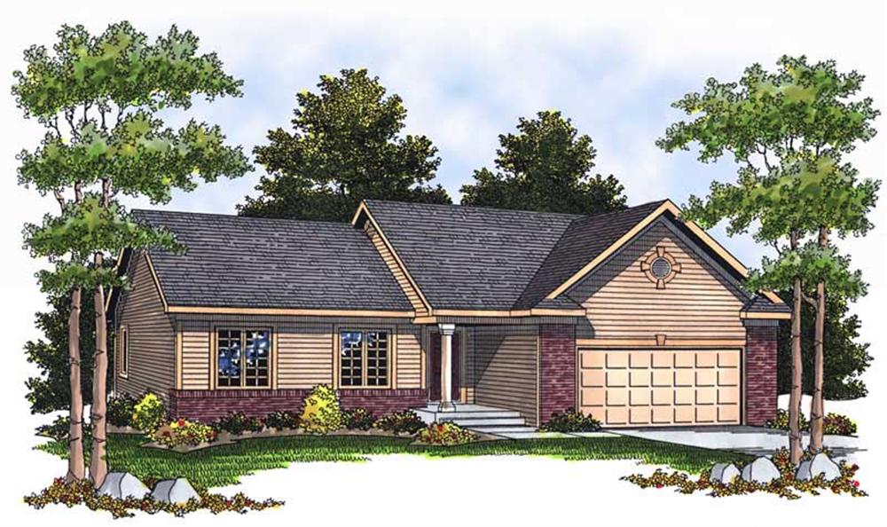 Main image for house plan # 13717