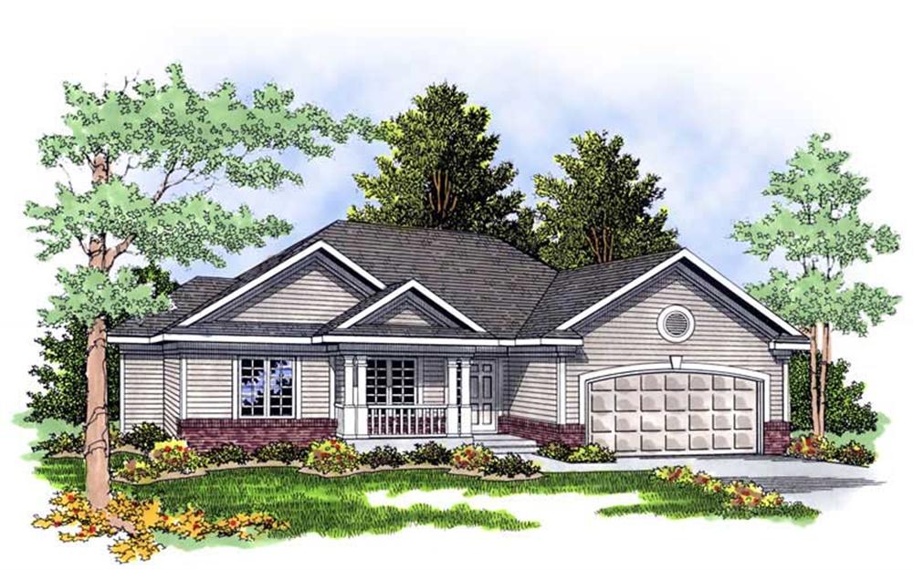 Main image for house plan # 13518
