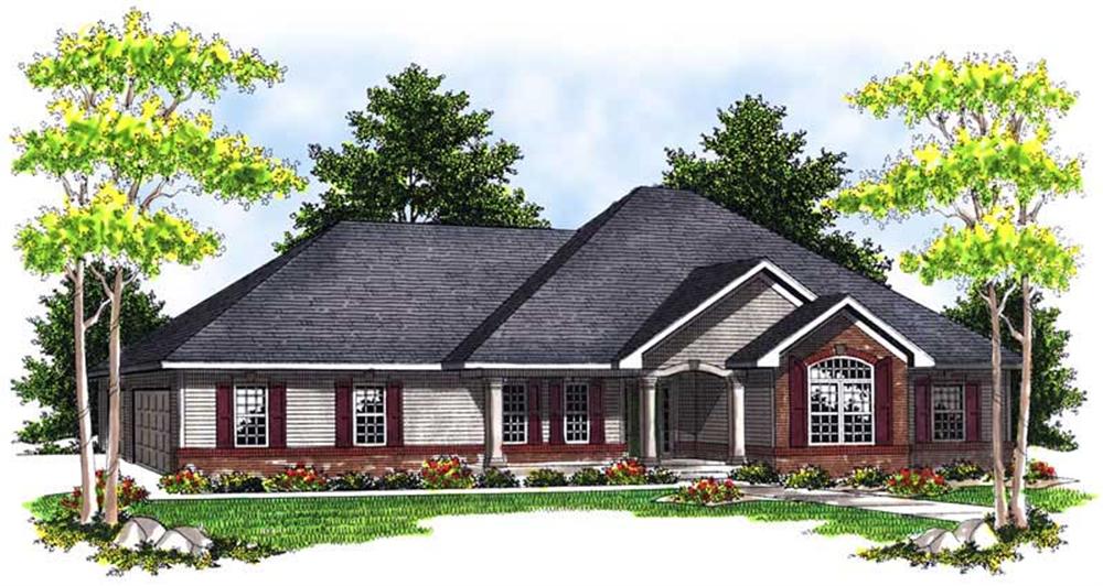 Main image for house plan # 13939
