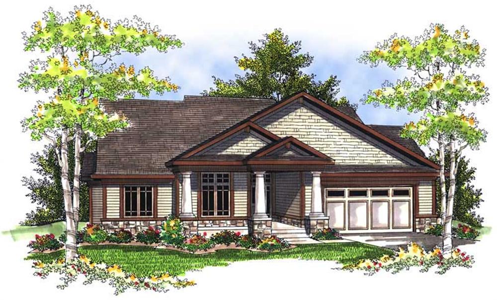 Main image for house plan # 13971