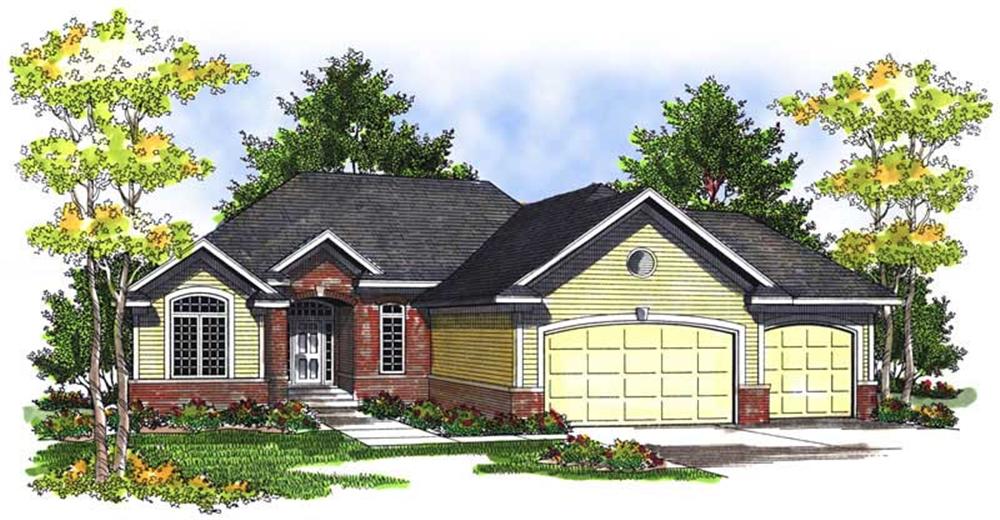 Main image for house plan # 13977