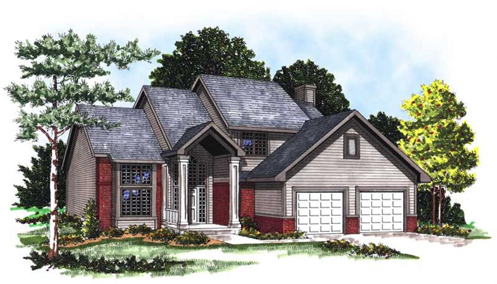 Main image for house plan # 13325