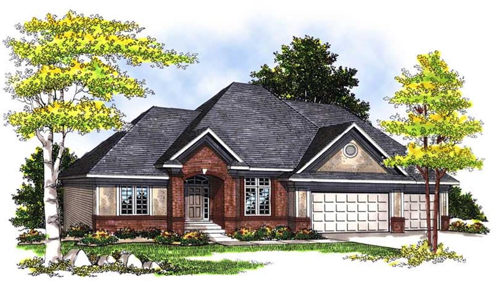 Main image for house plan # 13554
