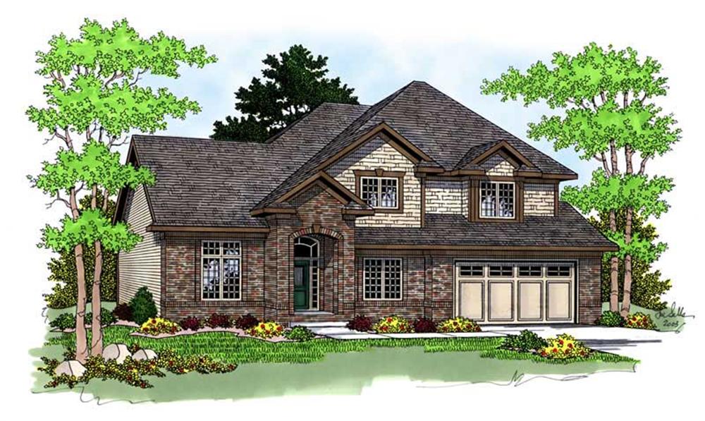 Main image for house plan # 13775