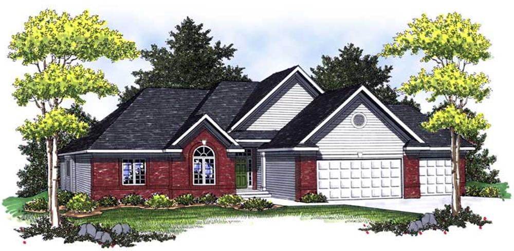 Main image for house plan # 14036