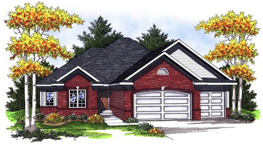 Main image for house plan # 14038