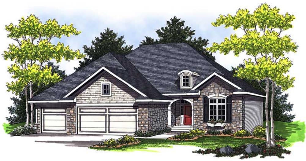 Main image for house plan # 14040