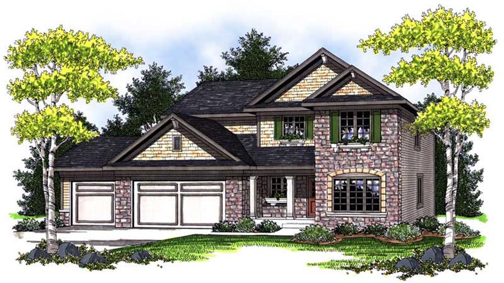 Main image for house plan # 14046