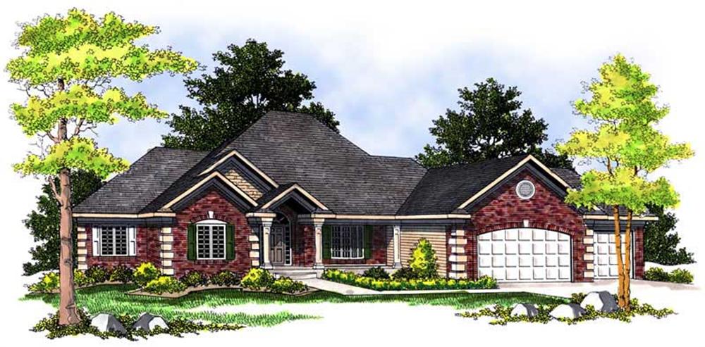 Main image for house plan # 13695