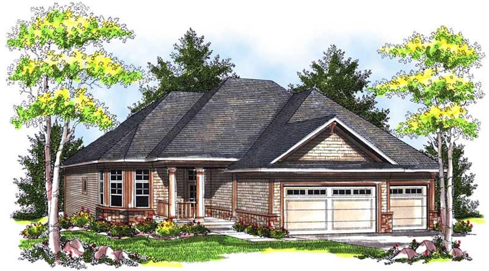 Main image for house plan # 14012