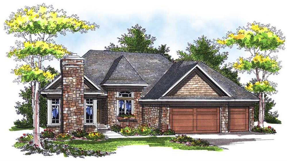 Main image for house plan # 13997