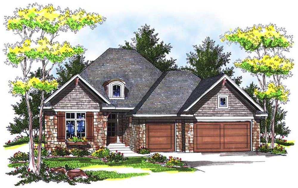 Main image for house plan # 13996