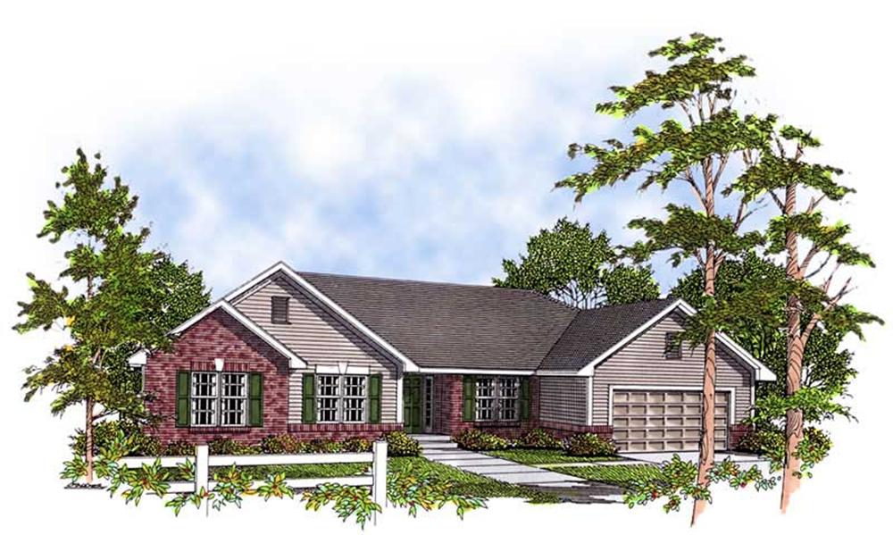 Main image for house plan # 13929