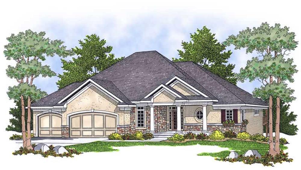 Main image for house plan # 13815
