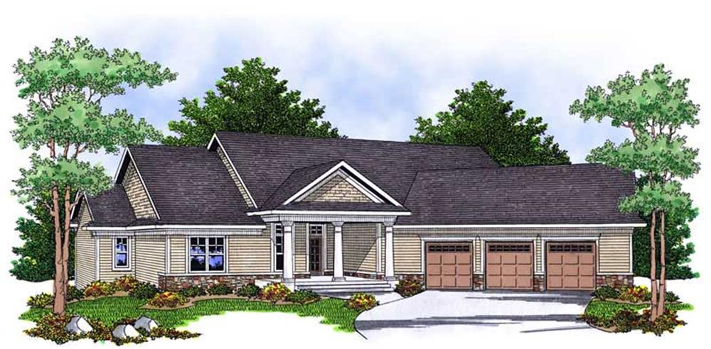 Main image for house plan # 13889