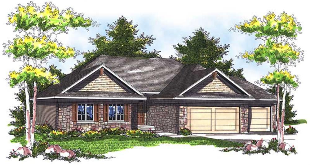 Main image for house plan # 14002