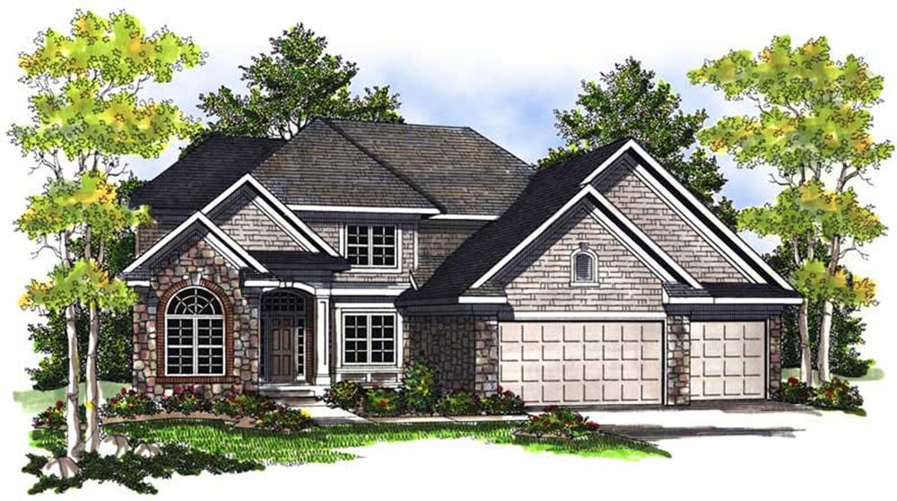 Main image for house plan # 13995