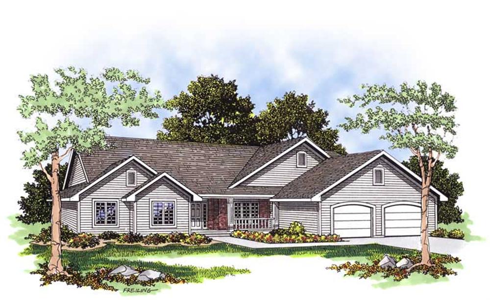 Main image for house plan # 13405