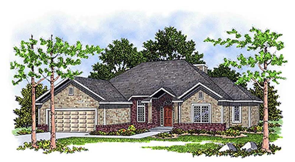 Main image for house plan # 17089