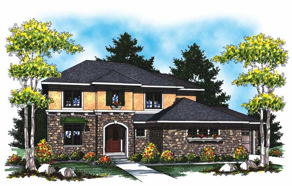 Main image for house plan # 17017