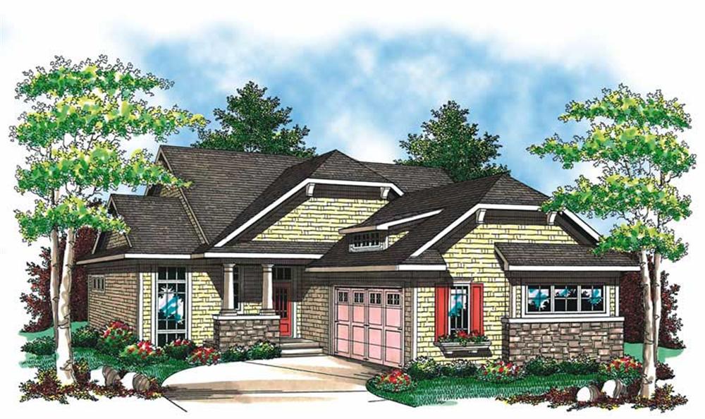 Main image for house plan # 19541