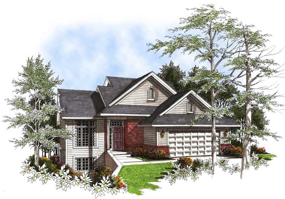 Main image for house plan # 13355