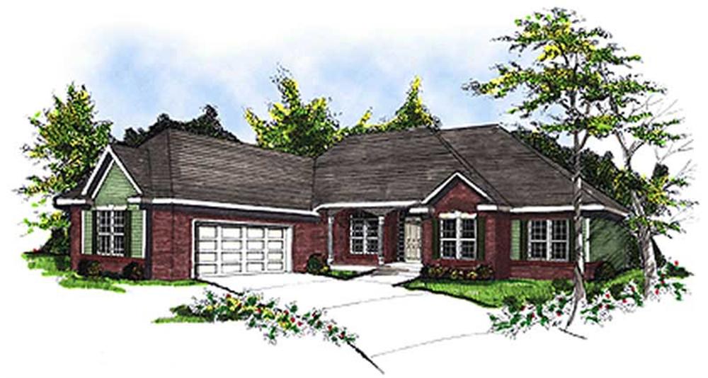 Main image for house plan # 17093