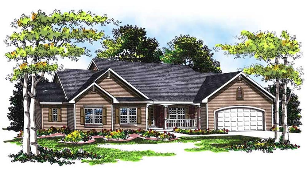 Main image for house plan # 13414