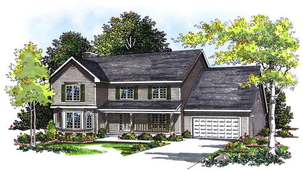 Main image for house plan # 13427