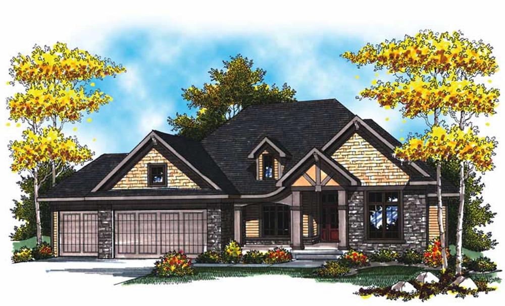 Main image for house plan # 17011