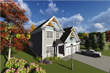4-Bedroom, 2277 Sq Ft Southern Home Plan - 101-1887 - Main Exterior
