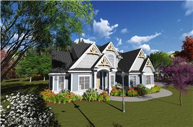 4-Bedroom, 3004 Sq Ft Southern Home Plan - 101-1893 - Main Exterior